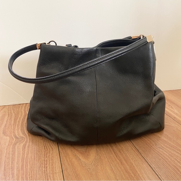 Coach Black Leather Handbag - Picture 9 of 10